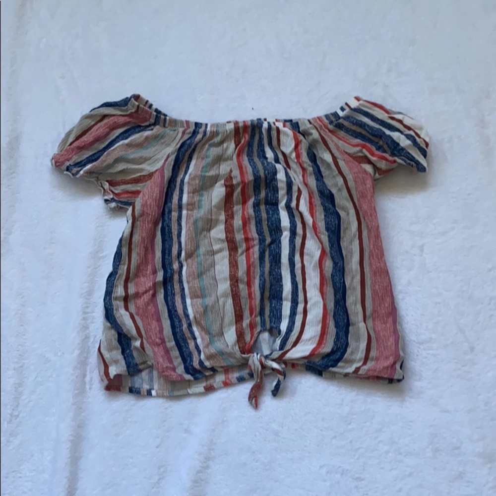 Girls Off the Shoulder Top